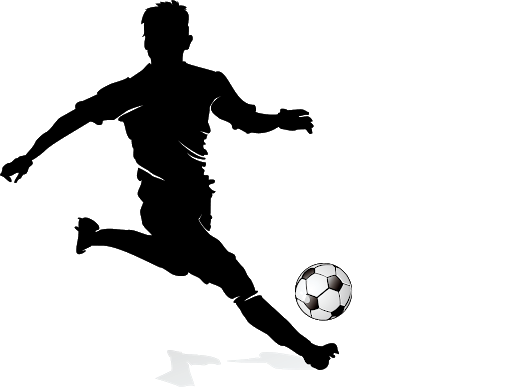 Vector Footballer Transparent PNG Image