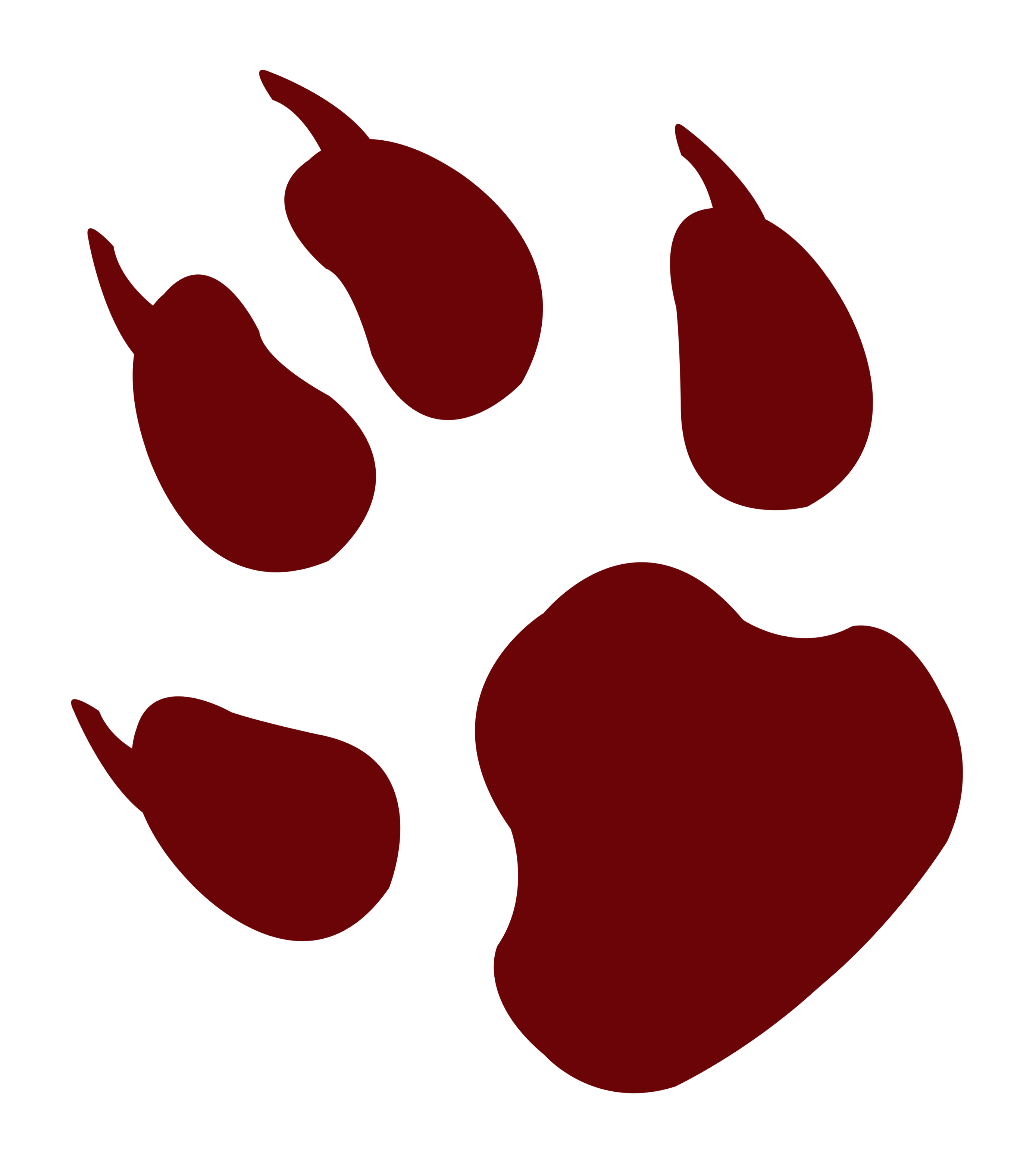 Footprint Animal File Transparent PNG Image