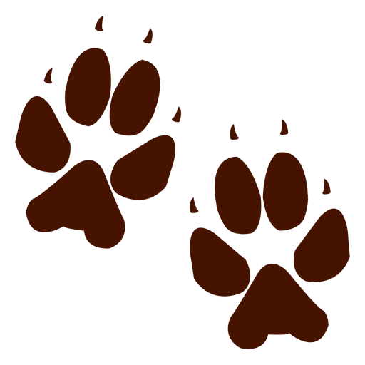 Footprint Animal Transparent PNG Image