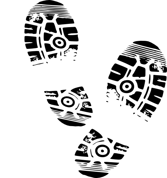 Footprints Shoe Transparent PNG Image