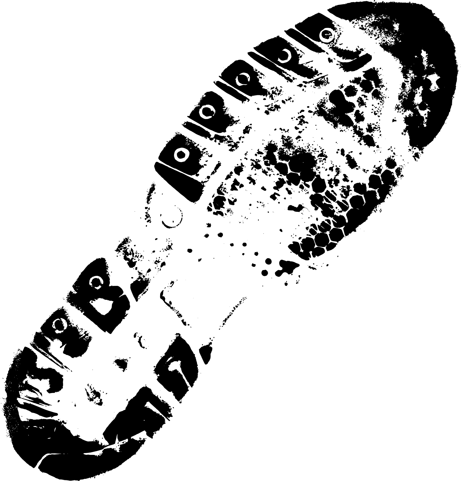 Trail Walking Footprints Transparent PNG Image