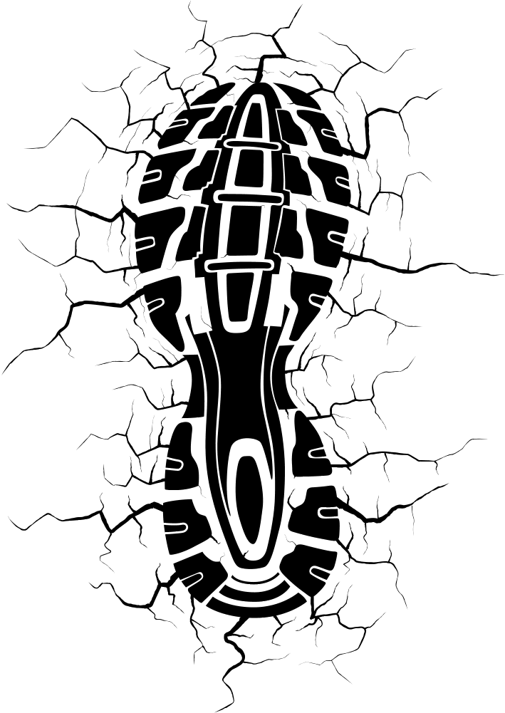 Footprints Vector Shoe Transparent PNG Image