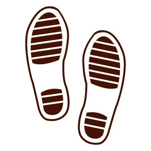 Footprints Vector Shoe Transparent PNG Image