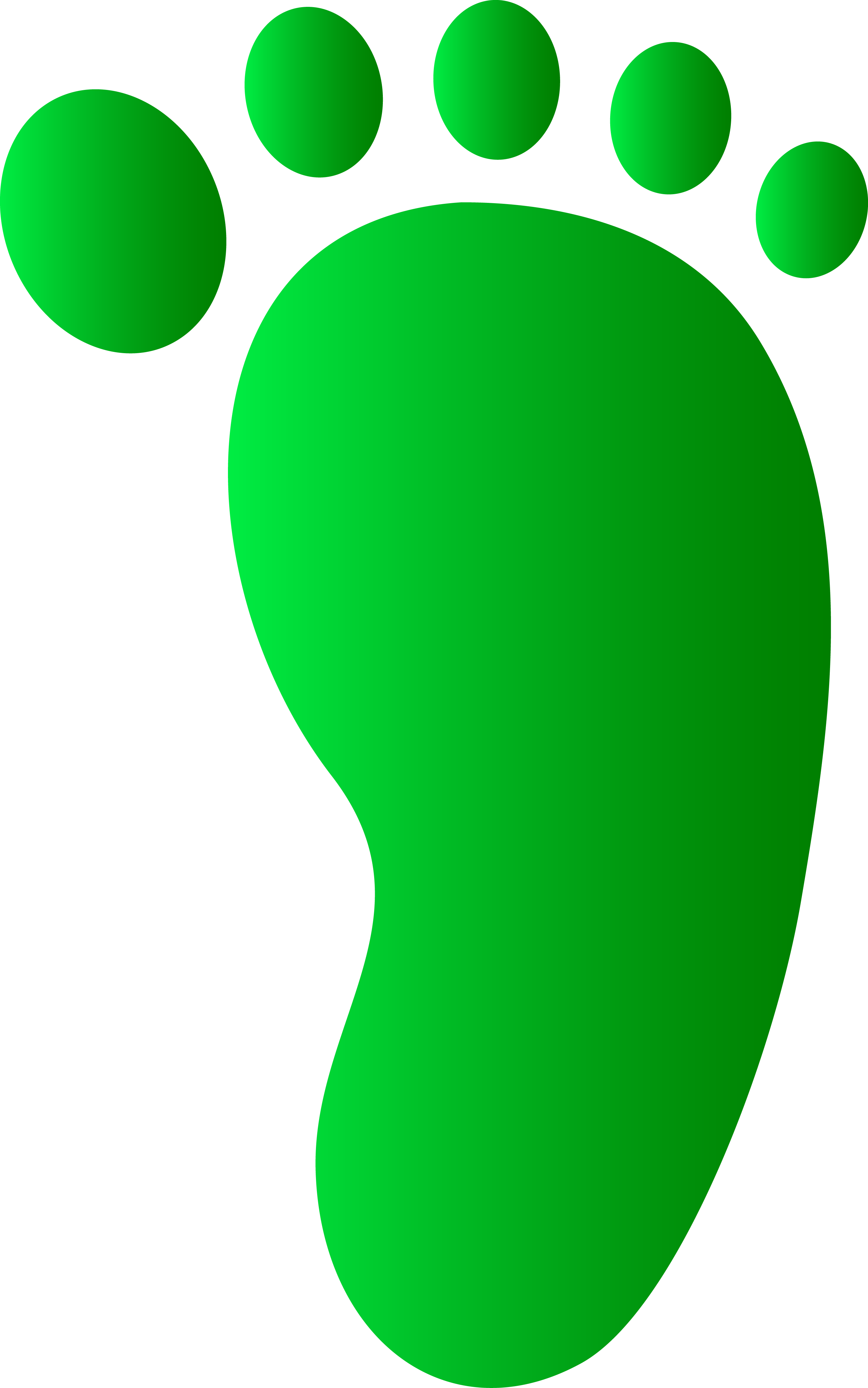 Walking Footprints Transparent PNG Image