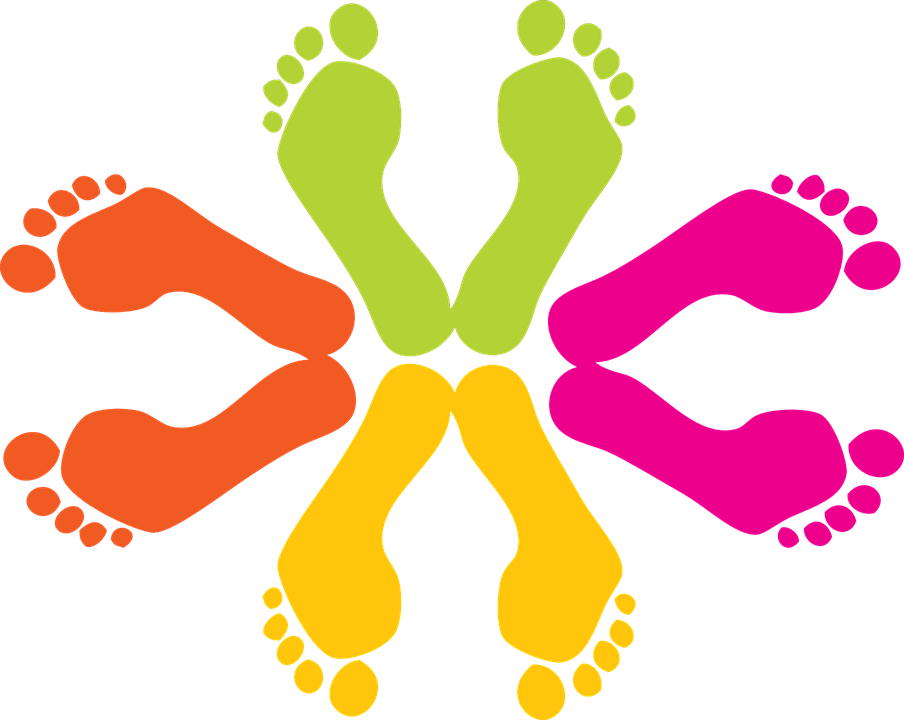 Walking Footprints Transparent PNG Image