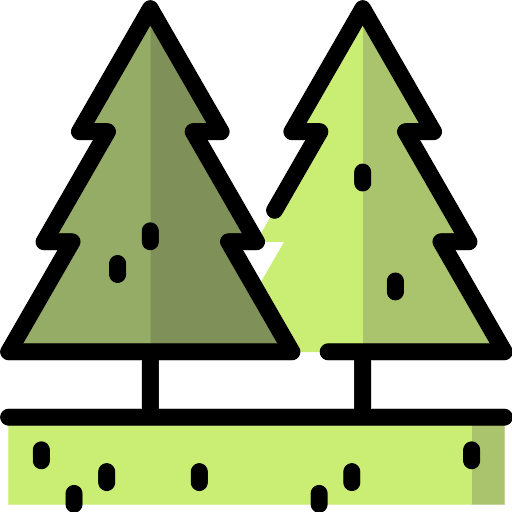 Vector Tree Forest Transparent PNG Image
