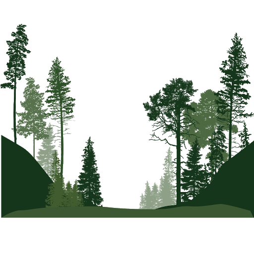 Vector Tree Forest Transparent PNG Image