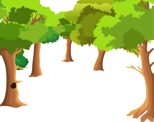 Vector Tree Forest Transparent PNG Image