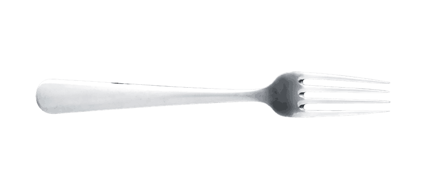 Fork Silver File Transparent PNG Image