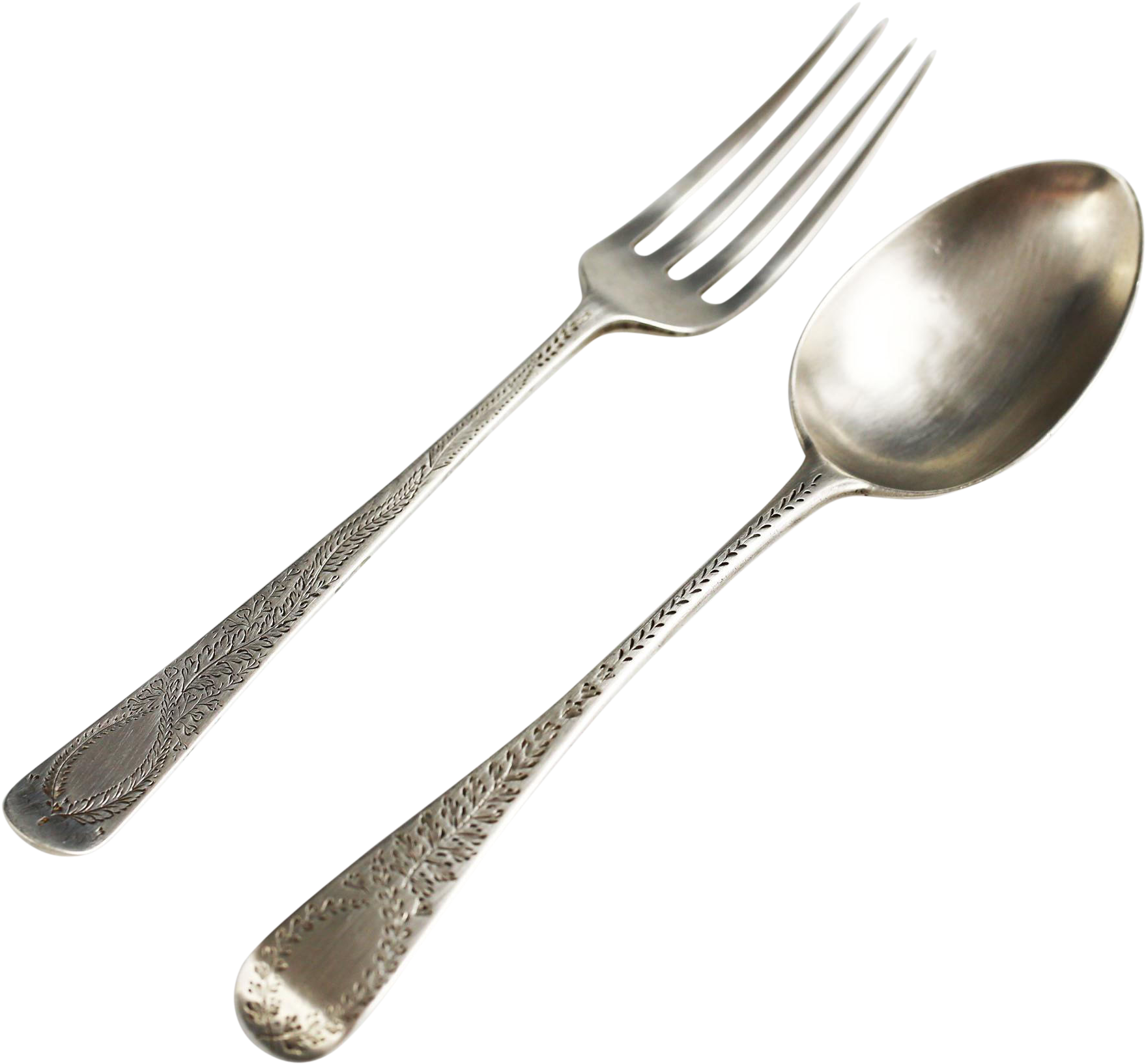 Fork Silver Transparent PNG Image
