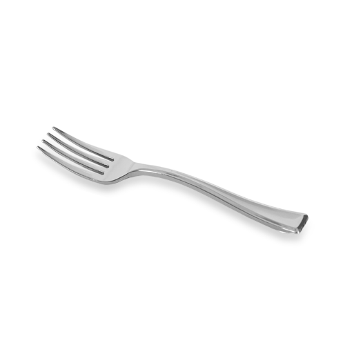 Steel Fork Silver Transparent PNG Image