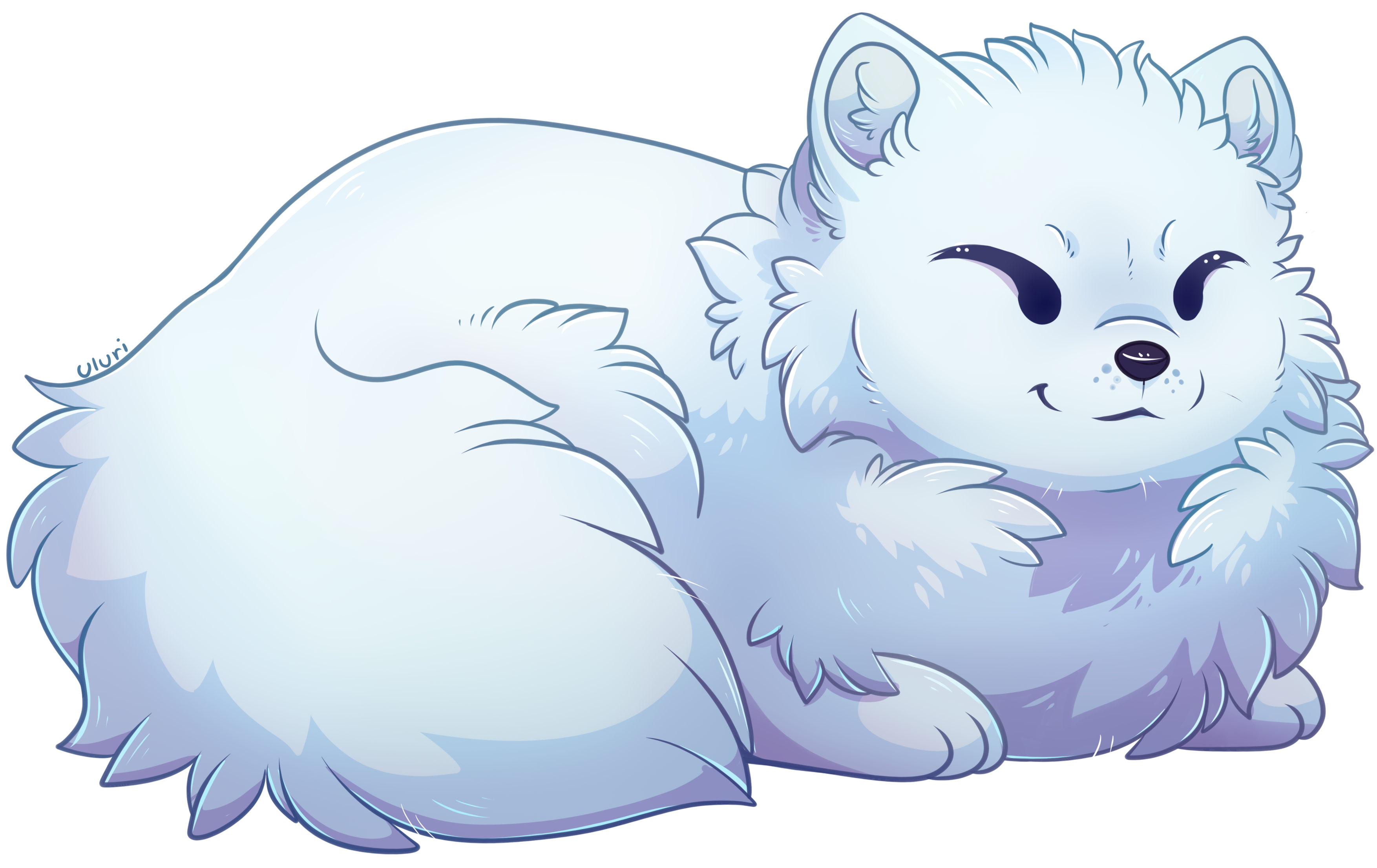 Arctic Fox Snow Transparent PNG Image