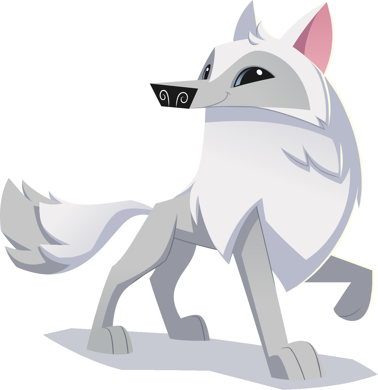 Arctic Fox Snow Transparent PNG Image