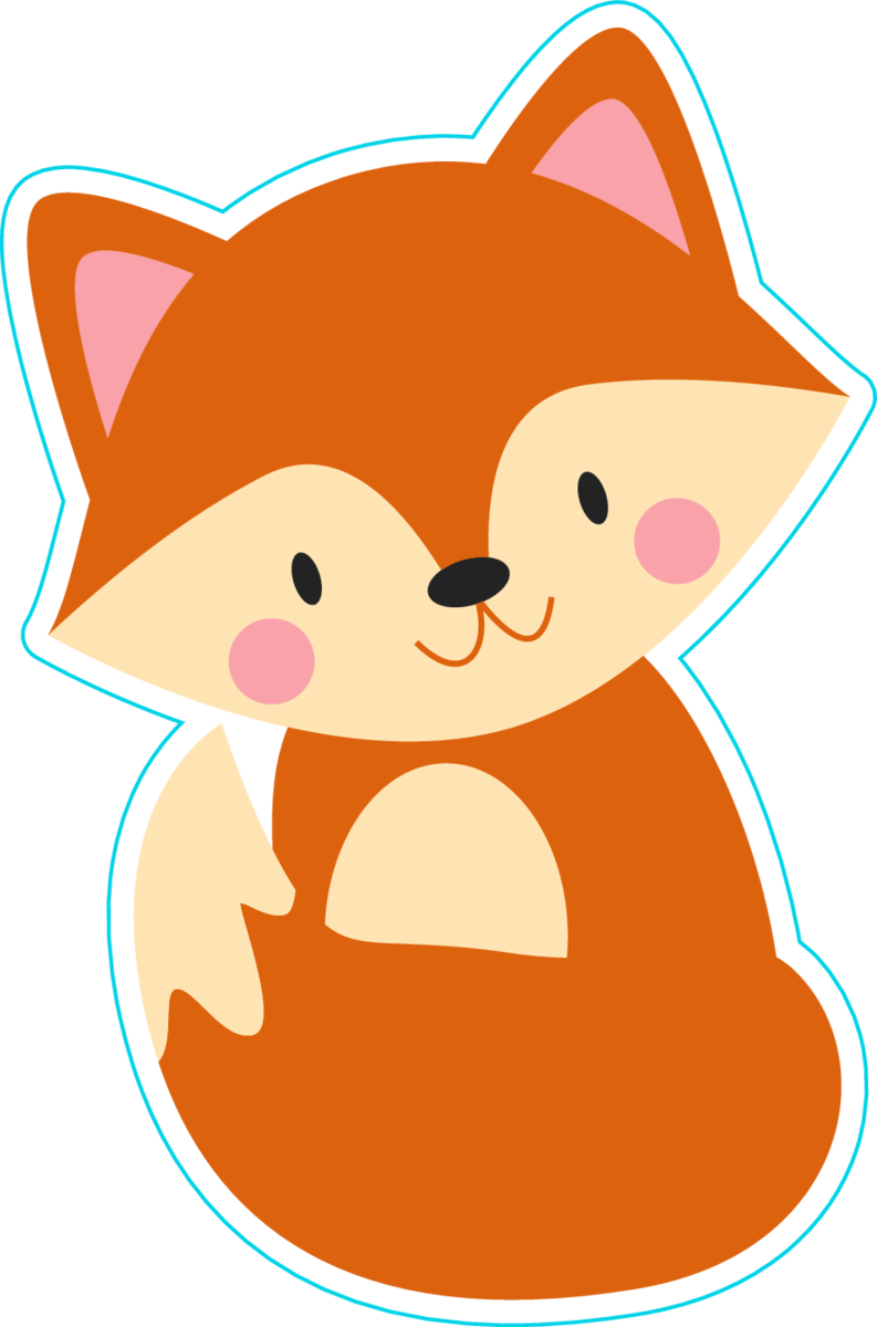 Vector Fox Face Transparent PNG Image
