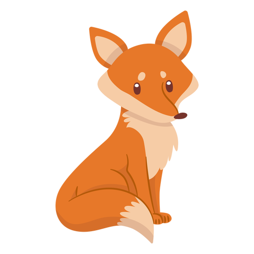 Vector Fox Face Transparent PNG Image