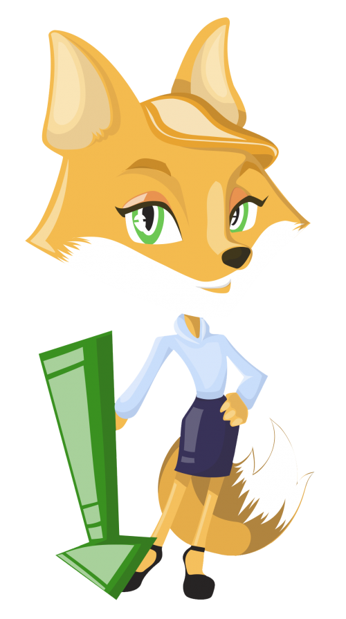 Vector Fox Transparent PNG Image