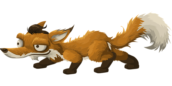 Vector Fox Transparent PNG Image