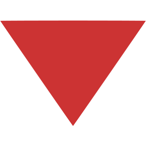 Triangle Fractal Red Transparent PNG Image