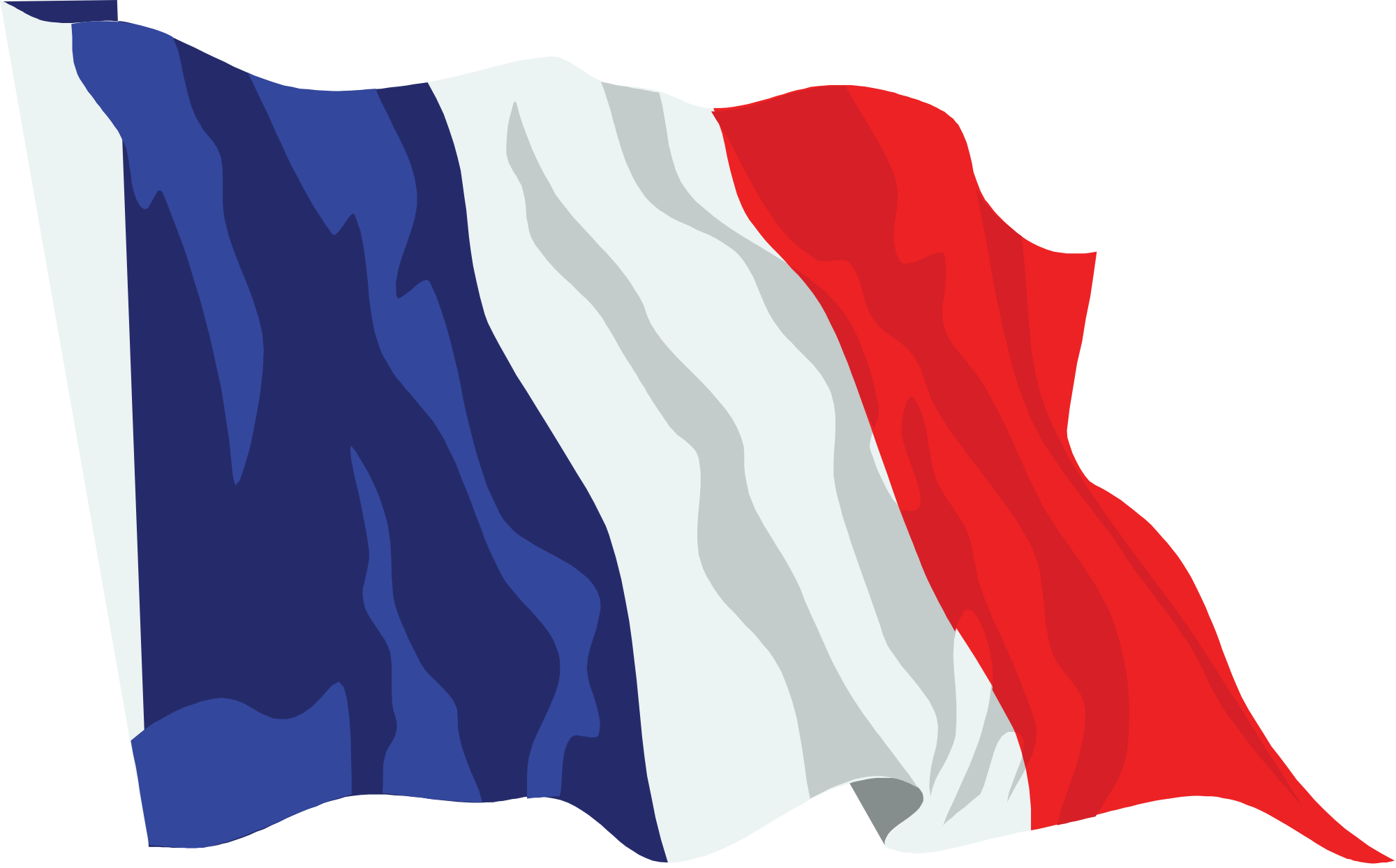 France Flag Transparent PNG Image