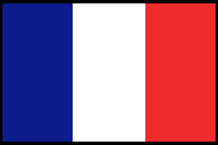 France Flag Transparent PNG Image