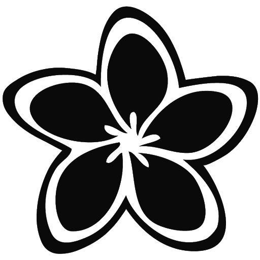 Frangipani Flower Transparent PNG Image