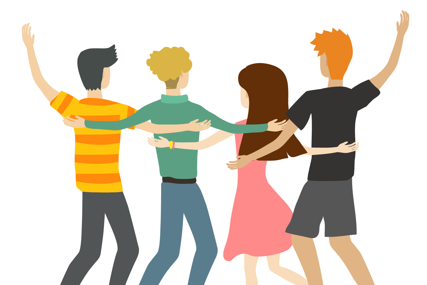 Forever Friendship Transparent PNG Image