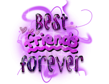 Word Bff Transparent PNG Image