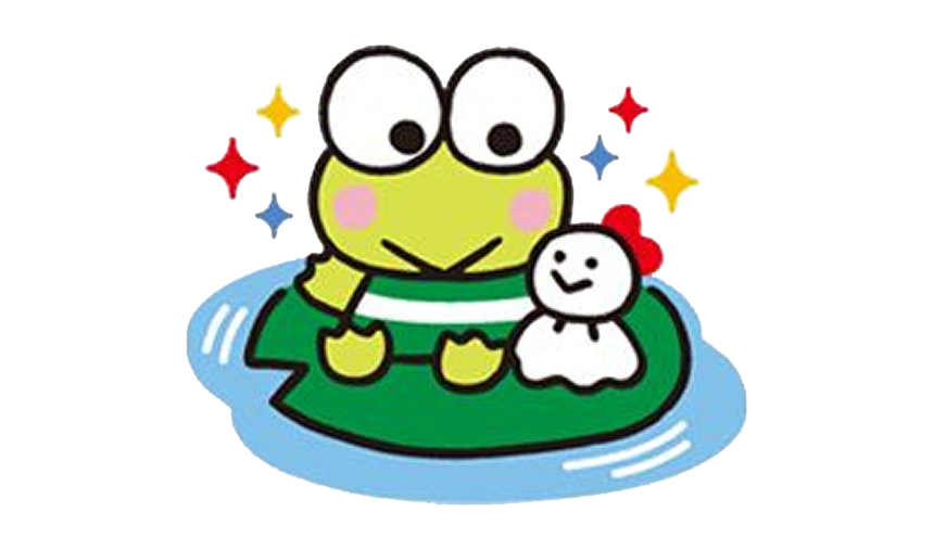 Keroppi Frog Transparent PNG Image