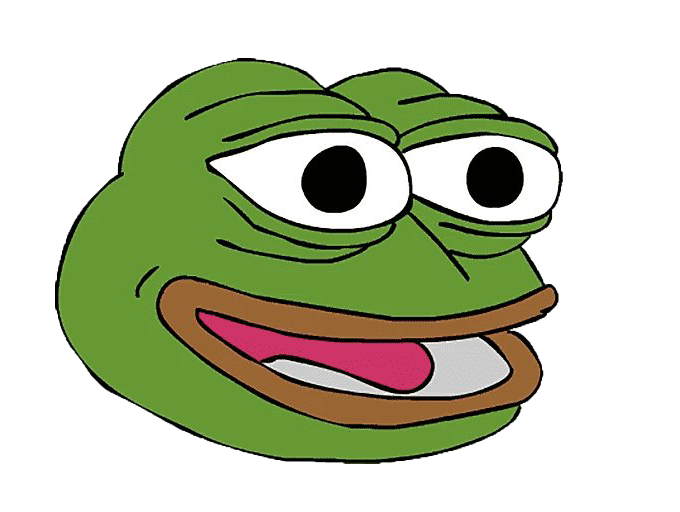 The Pepe Frog Sad Transparent PNG Image