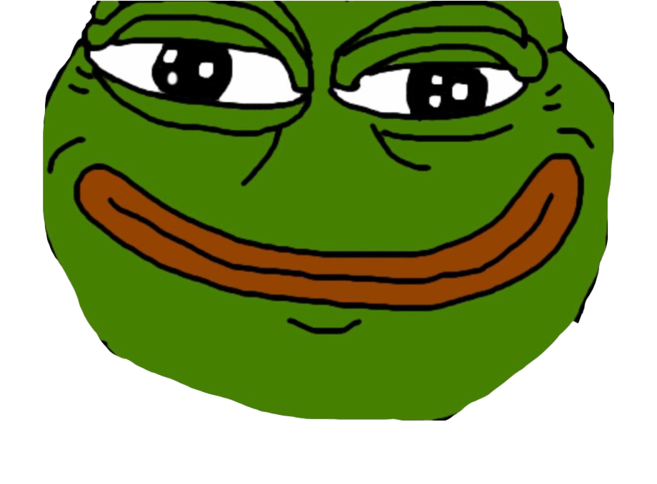 The Pepe Frog Sad Transparent PNG Image
