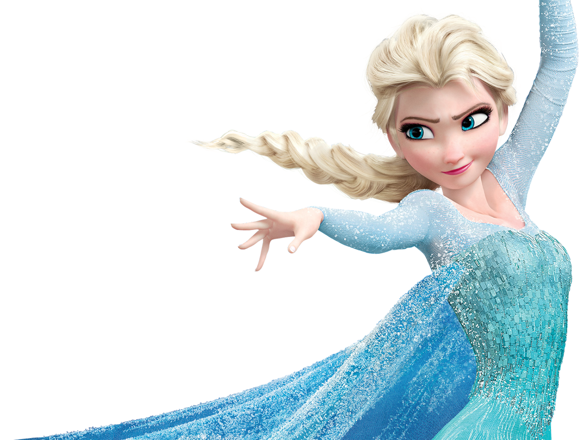 Elsa Background Transparent PNG Image