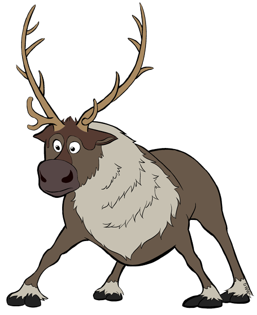 Frozen Sven Background Transparent PNG Image