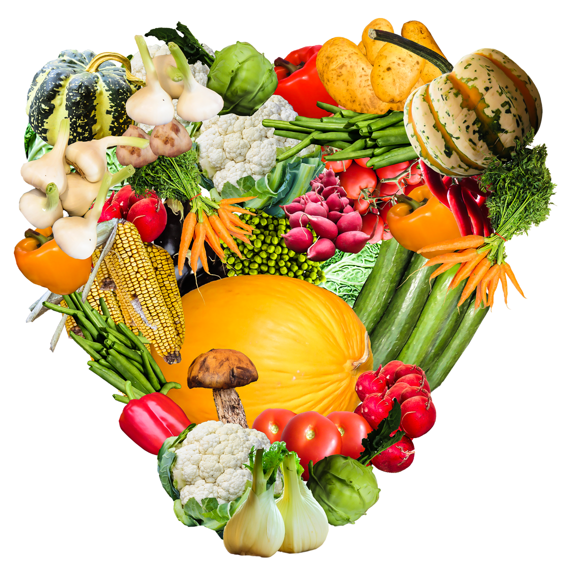 Heart Fruit Transparent PNG Image