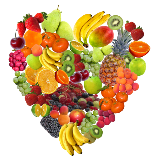 Heart Vector Fruit Transparent PNG Image