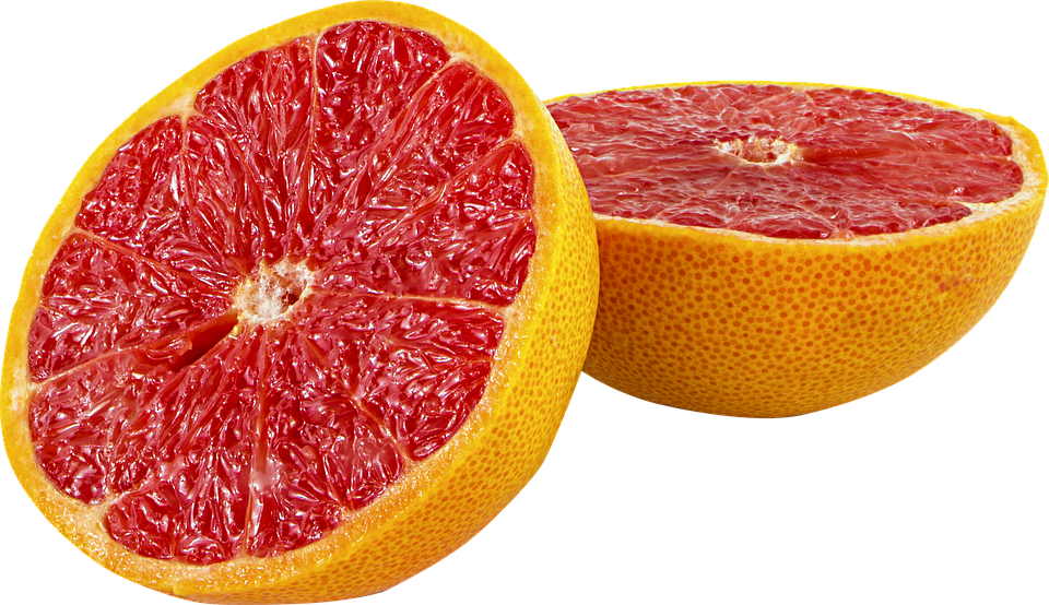 Grapefruit Half Transparent PNG Image