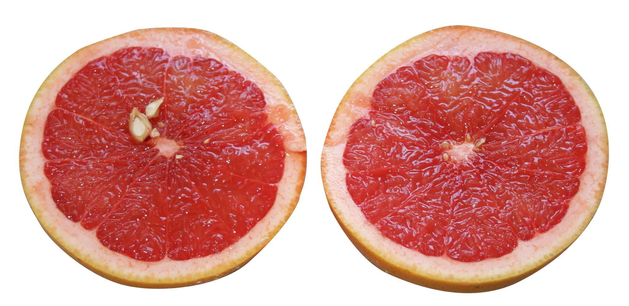 Grapefruit Half Transparent PNG Image