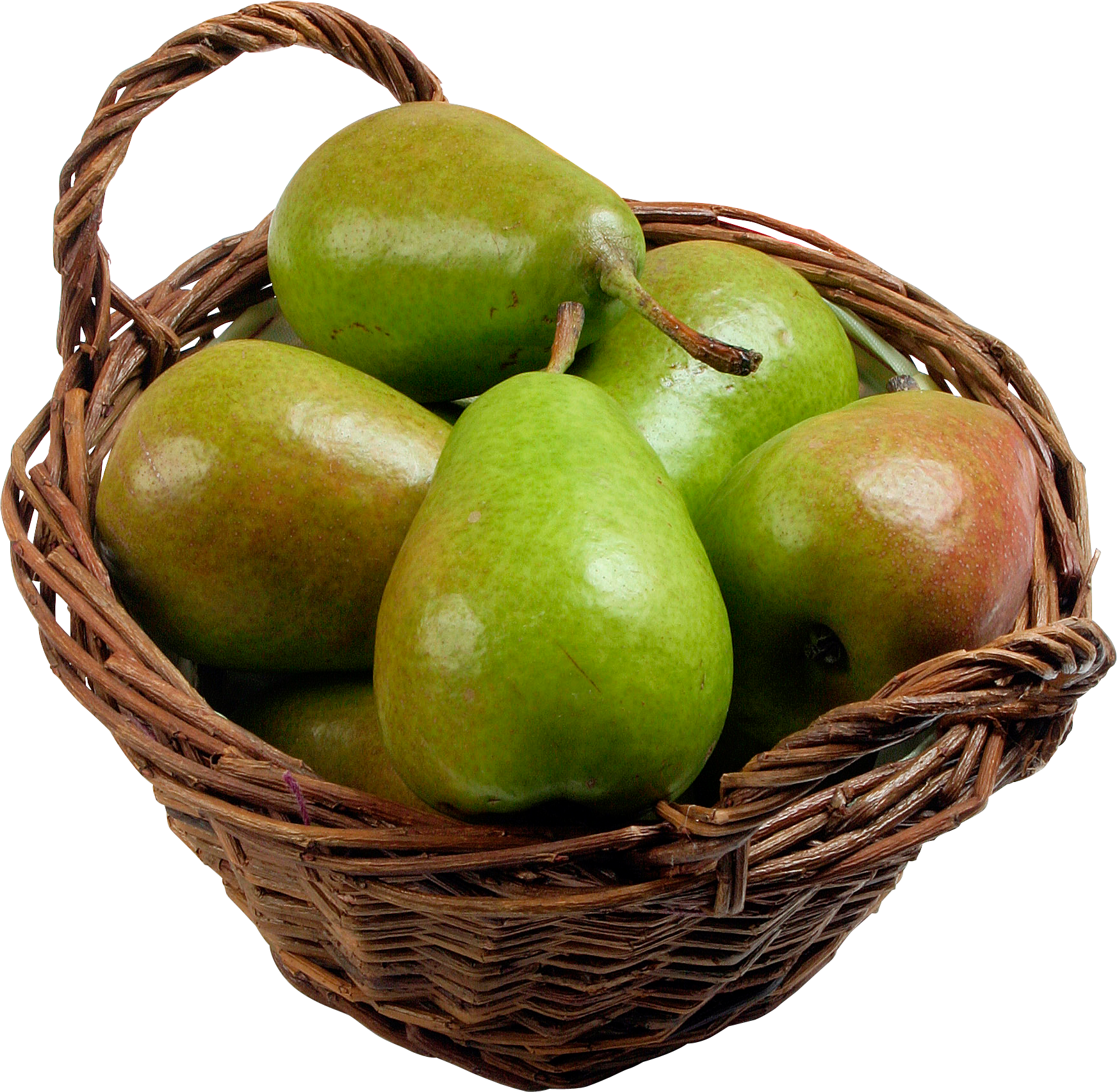 Basket Fresh Fruit Transparent PNG Image