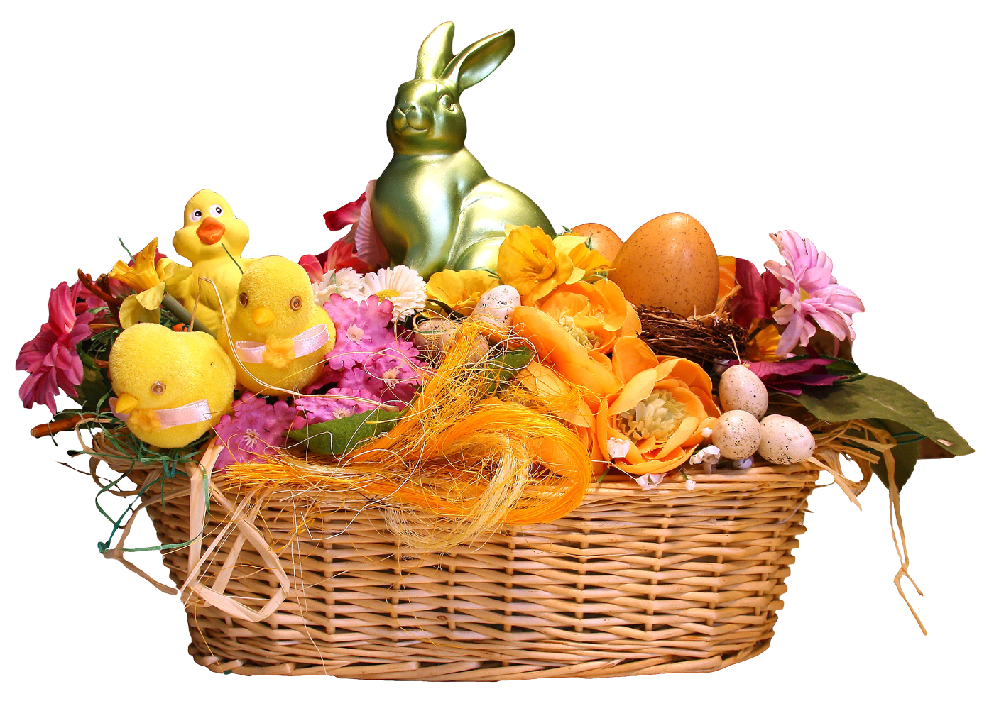 Basket Fresh Fruit Transparent PNG Image