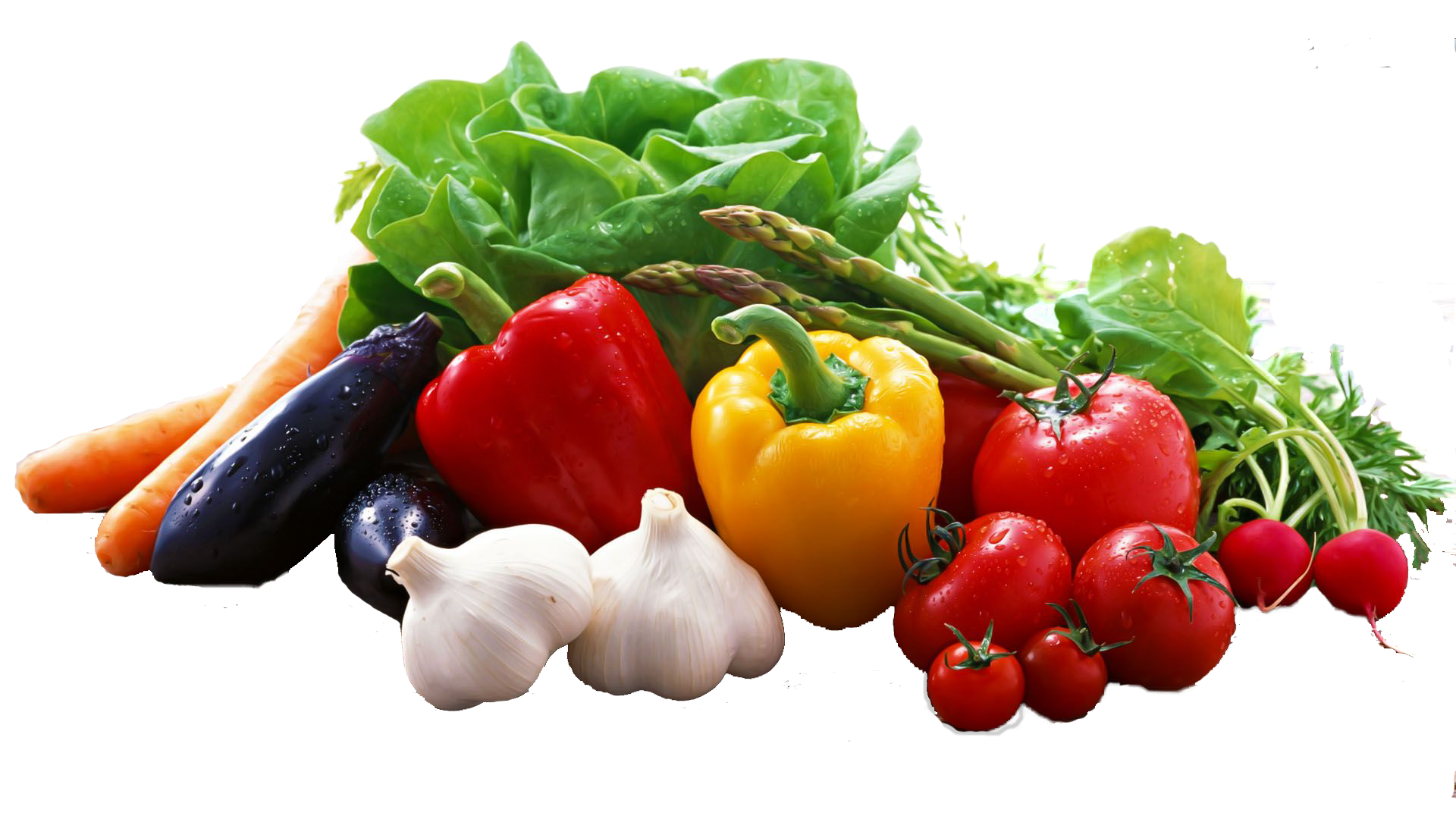 And Fresh Vegetables Fruits Transparent PNG Image