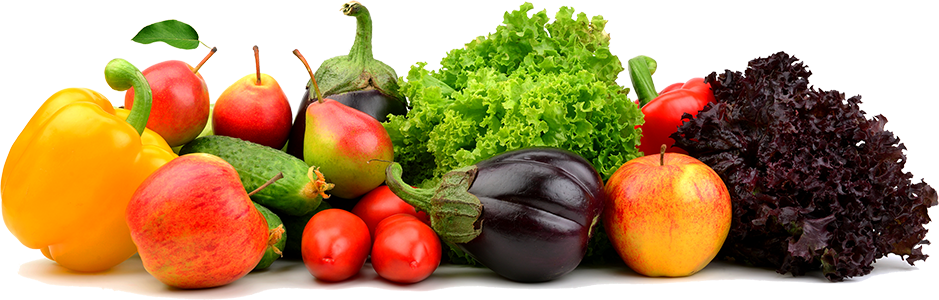 And Fresh Vegetables Fruits Transparent PNG Image