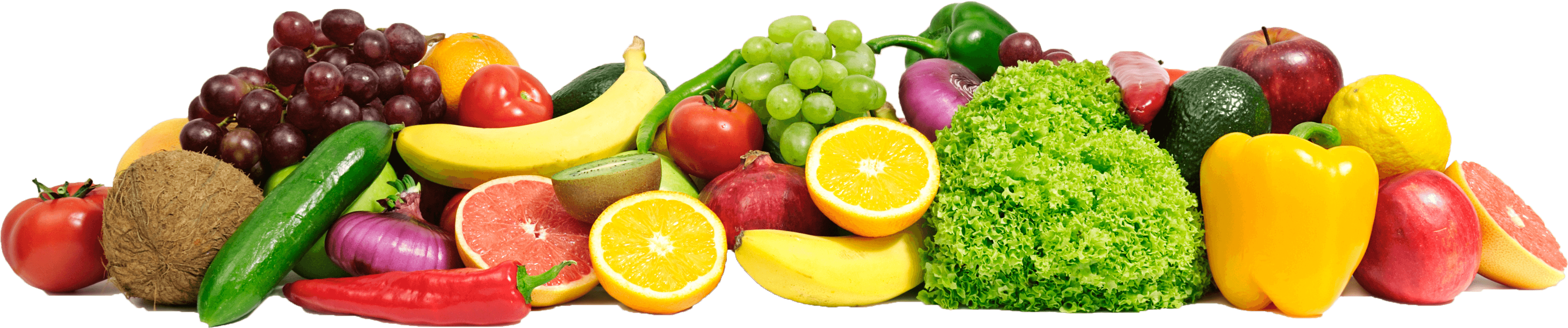 And Fresh Vegetables Fruits Transparent PNG Image
