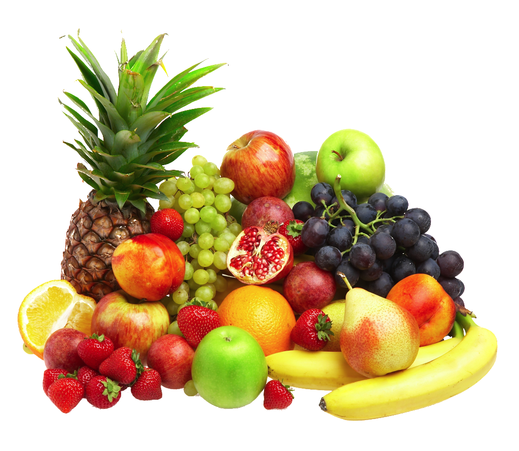 Fresh Fruits Transparent PNG Image