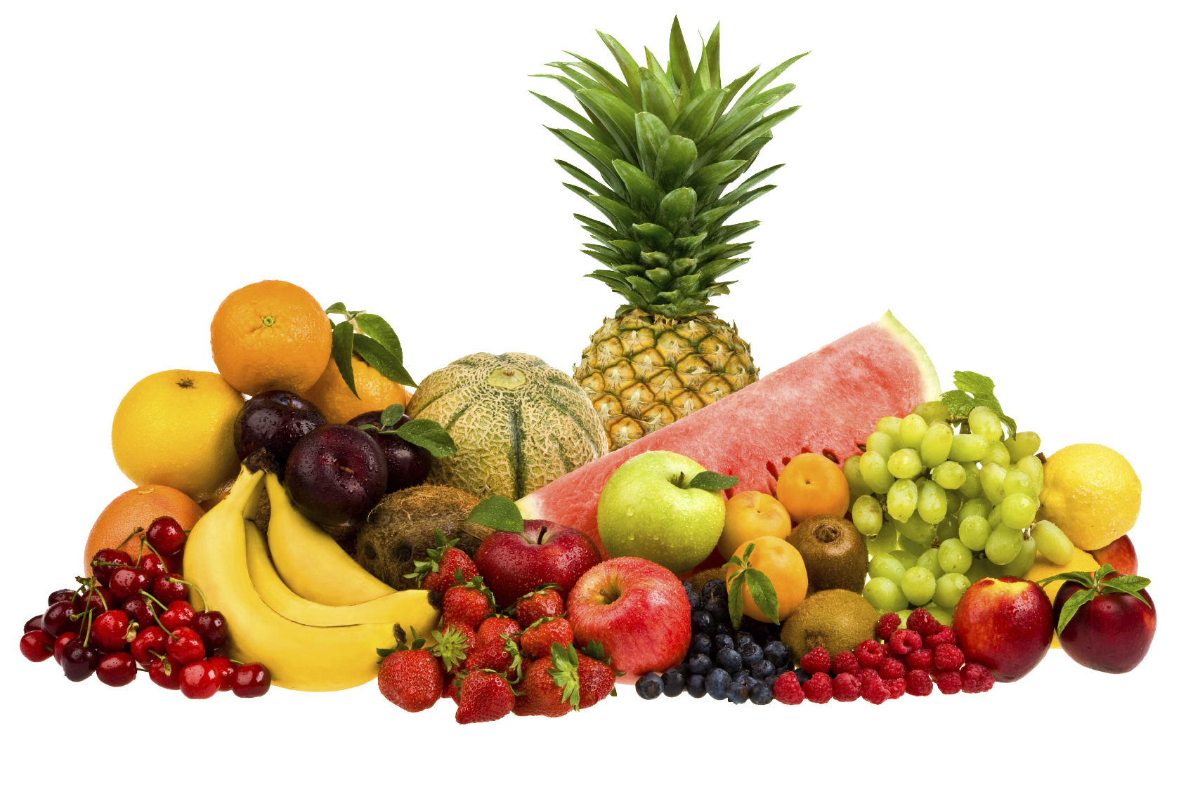 Fresh Fruits Transparent PNG Image