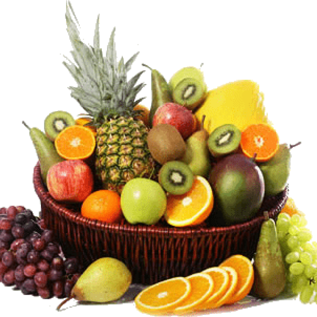 Basket Fruit Closeup Transparent PNG Image