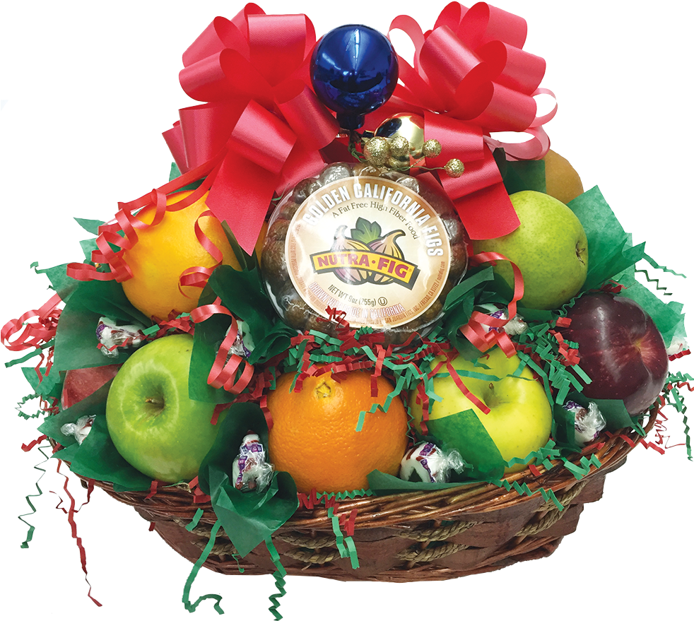 Basket Fruit Transparent PNG Image