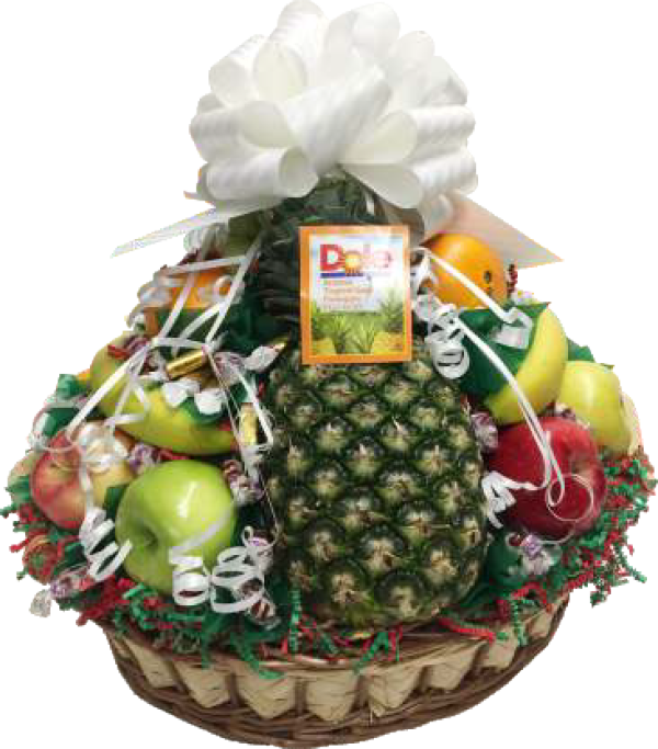 Basket Fruit Transparent PNG Image