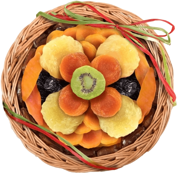 Basket Fruit Transparent PNG Image