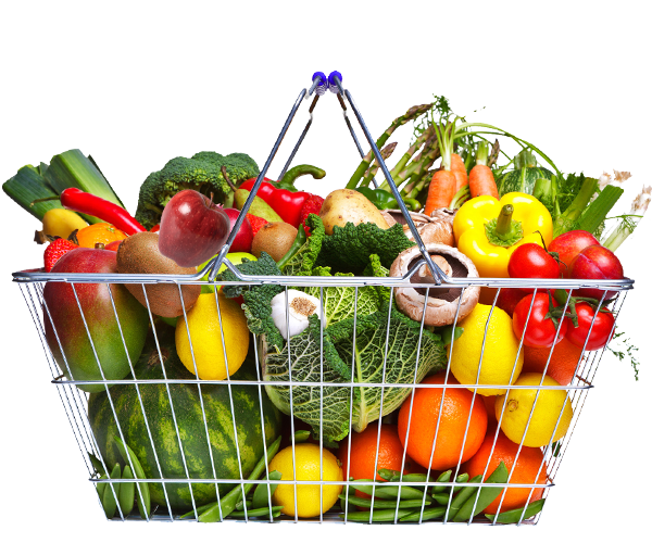 Basket Fruits Transparent PNG Image