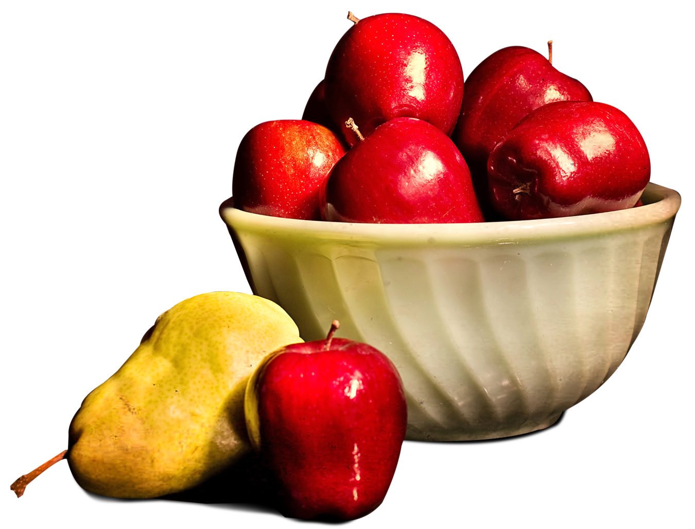 Basket Fruits Transparent PNG Image