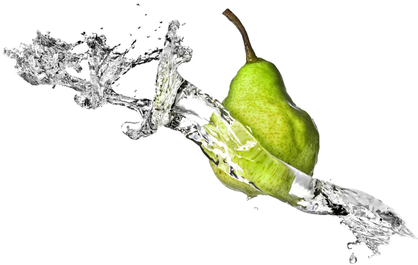 Fruit Water Splash File Transparent PNG Image